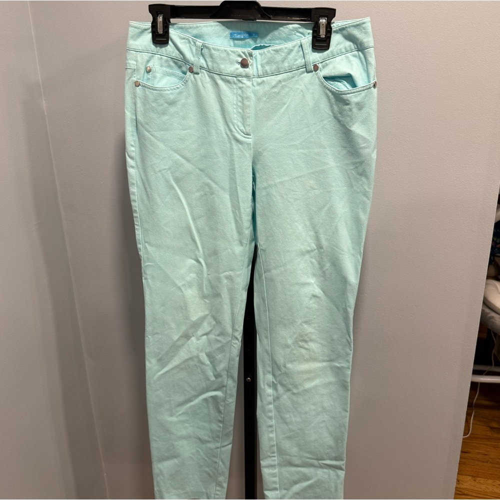 J. McLaughlin Light Blue Pants, size 8